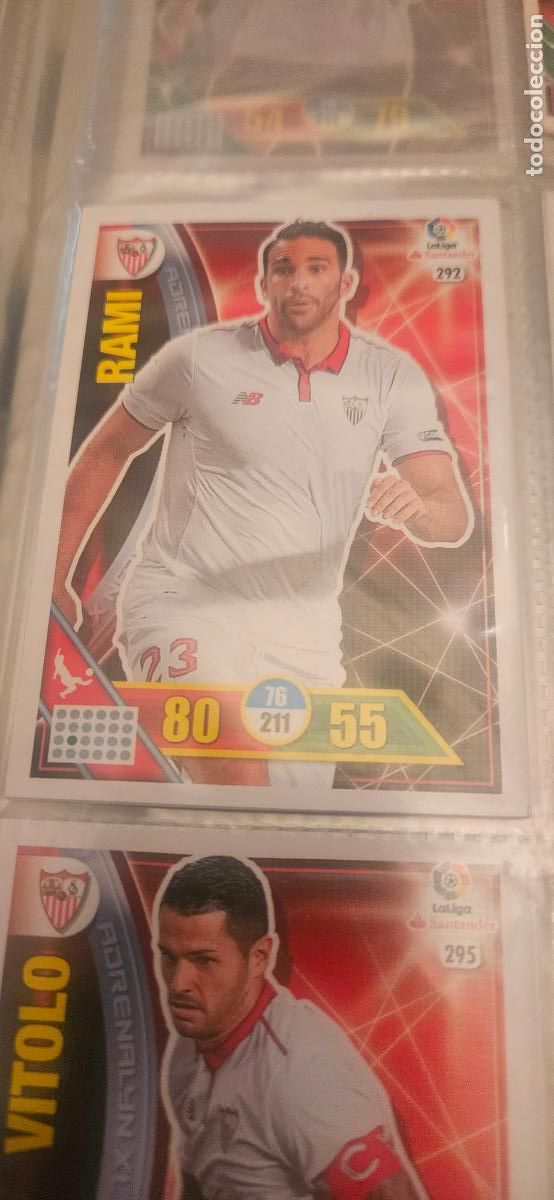 Figurine di Calcio: 292 rami sevilla adrenalyn 2016 2017 16 17 trading card