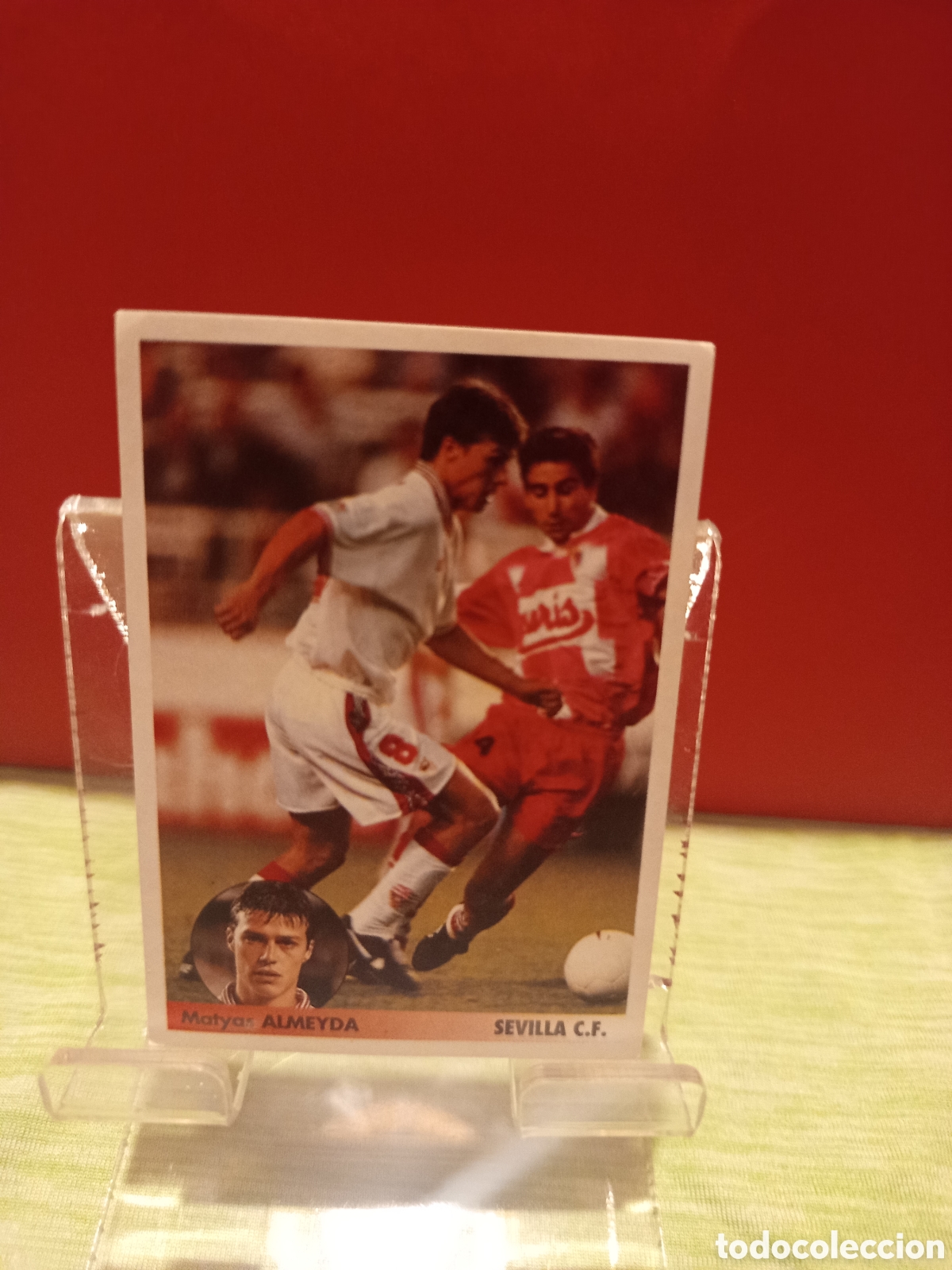 Cromos de F&uacute;tbol: ❇️ CROMO ALMEYDA SEVILLA 256 LOS MEJORES EQUIPOS DE EUROPA 1996 1997 96 97 PANINI SIN PEGAR ❇️