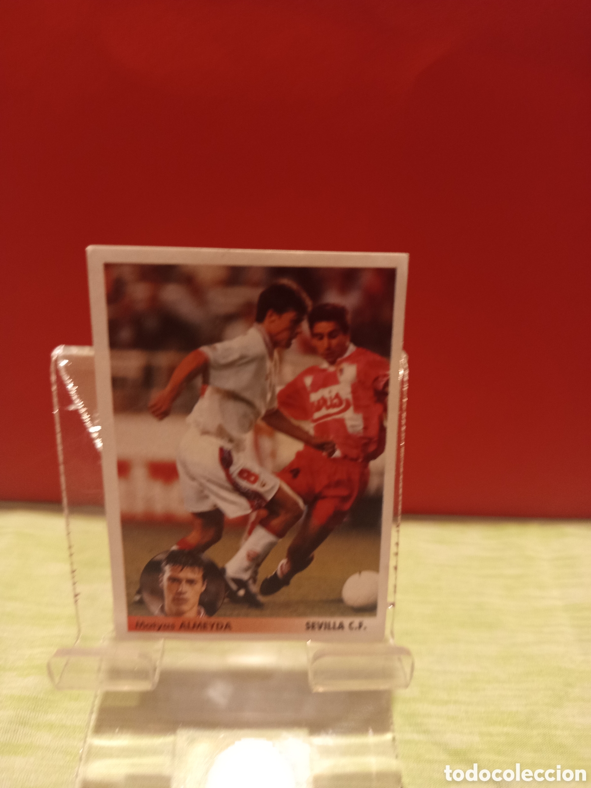 Cromos de F&uacute;tbol: ❇️ CROMO ALMEYDA SEVILLA 256 LOS MEJORES EQUIPOS DE EUROPA 1996 1997 96 97 PANINI SIN PEGAR ❇️