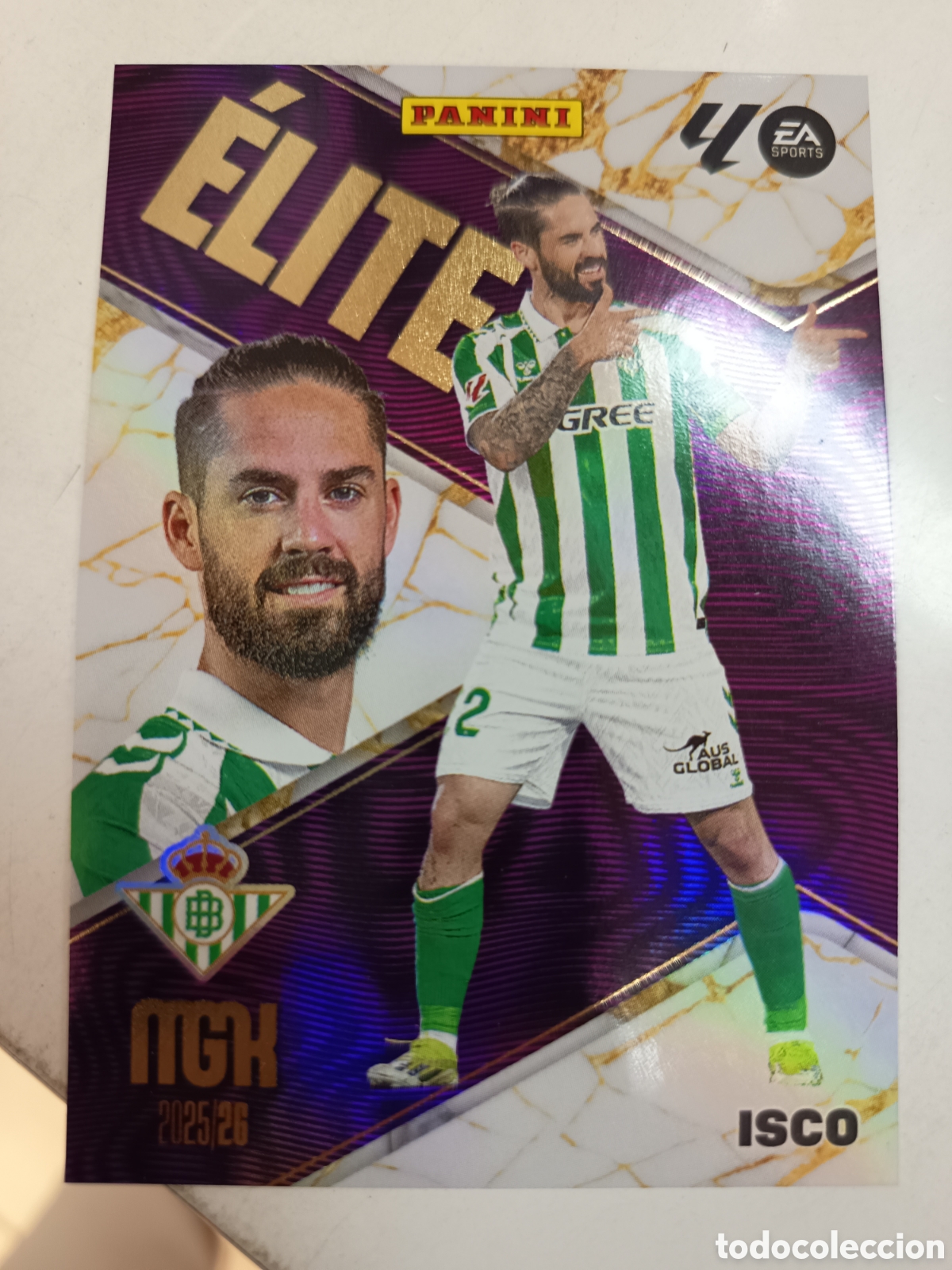Cromos de f&uacute;tbol: 7 ELITE ISCO MEGACRACKS 2025 2026 - Foto 1