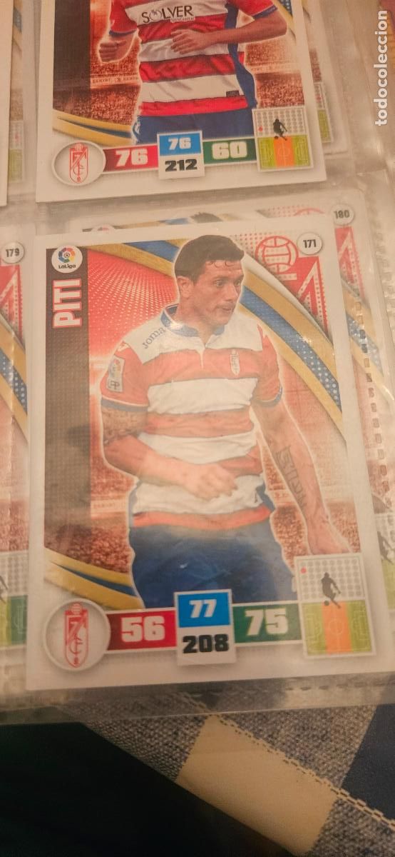 Fu&szlig;ball-Sticker: 171 piatti granada adrenalyn 2015 2016 15 16 trading card