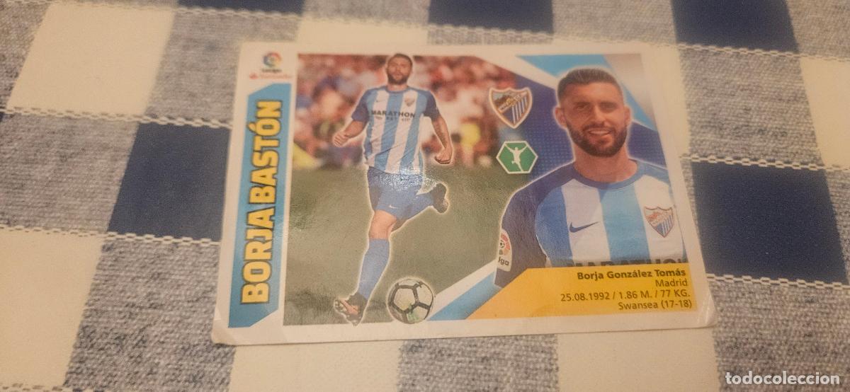 Cromos de f&uacute;tbol: baston malaga fichaje 16 este 2017 2018 17 18 sin pegar