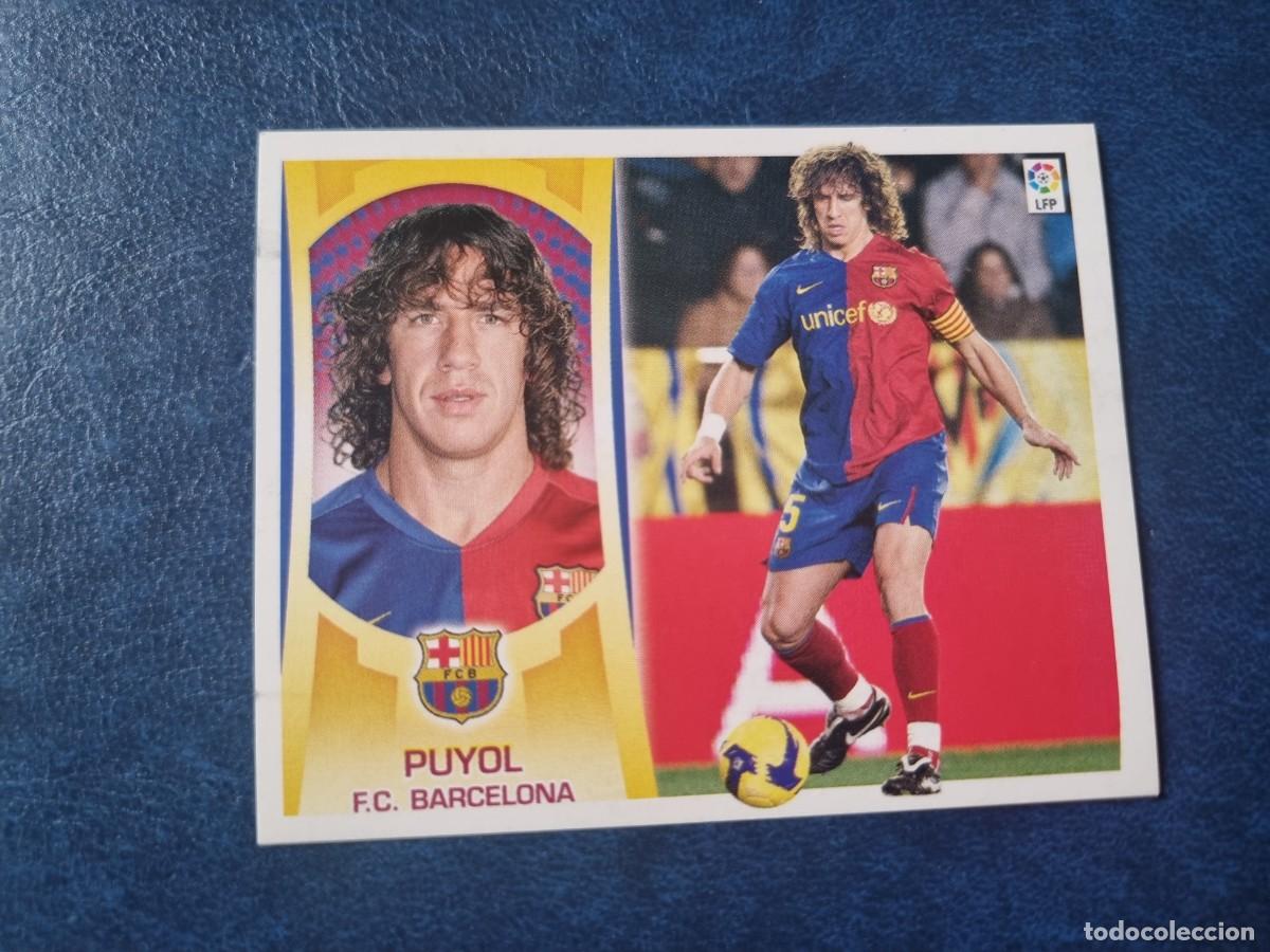Cromos de F&uacute;tbol: CARTAS FUTBOL ESTE 2009-2010 // FUTBOL CLUB BARCELONA / PUYOL