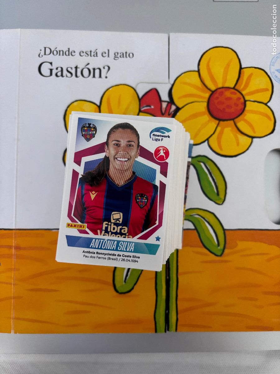 Cromos de f&uacute;tbol: 191 ANTONIA SILVA FC LEVANTE LIGA F FEMENINA 2022 2023 22 23 SIN PEGAR COMO NUEVO - LIGA F 22 23