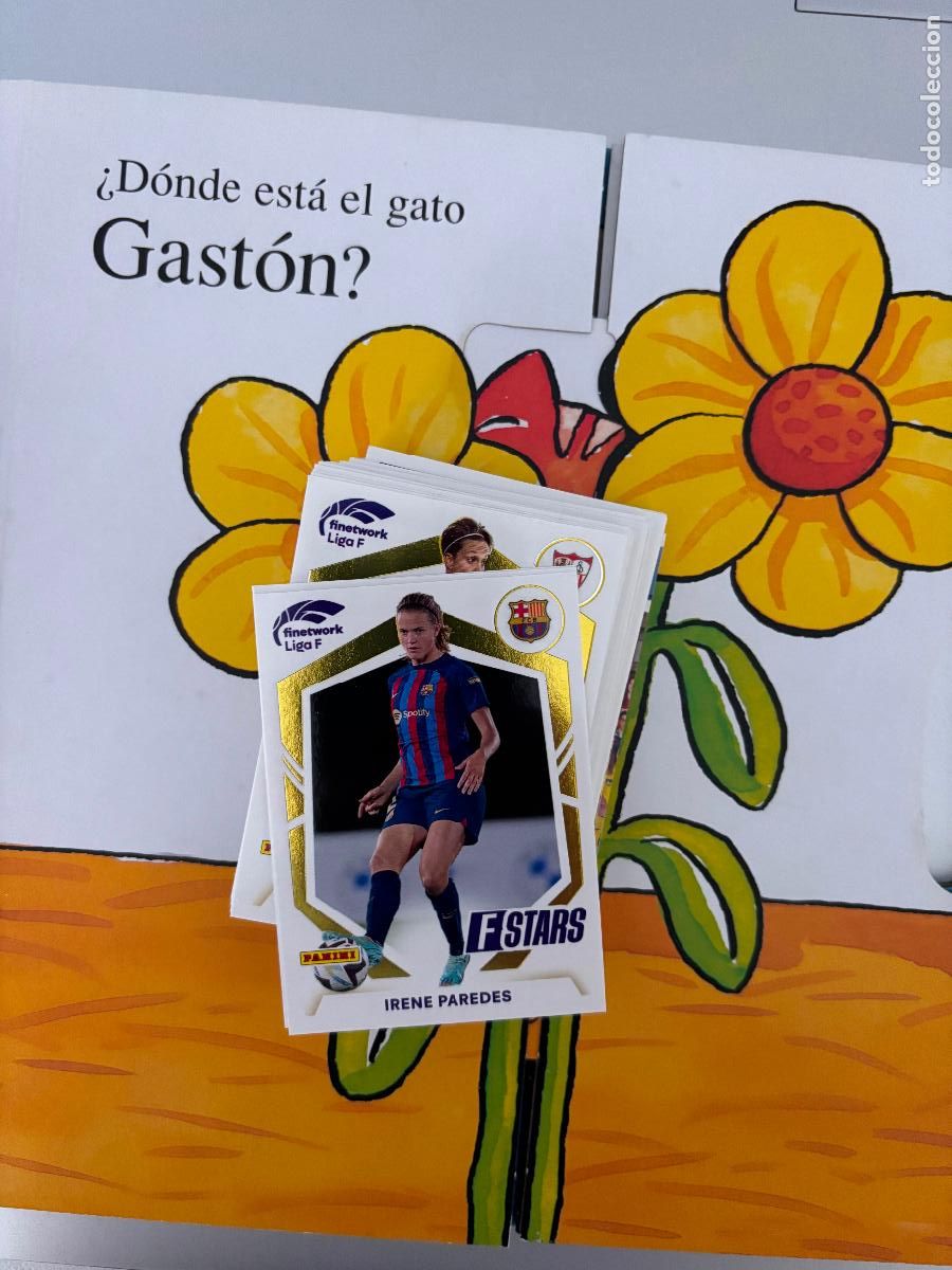 Cromos de f&uacute;tbol: 336 F STARS IRENE PAREDES BARCELONA LIGA F FEMENINA 2022 2023 22 23 SIN PEGAR COMO NUEVO - LIGA F 22