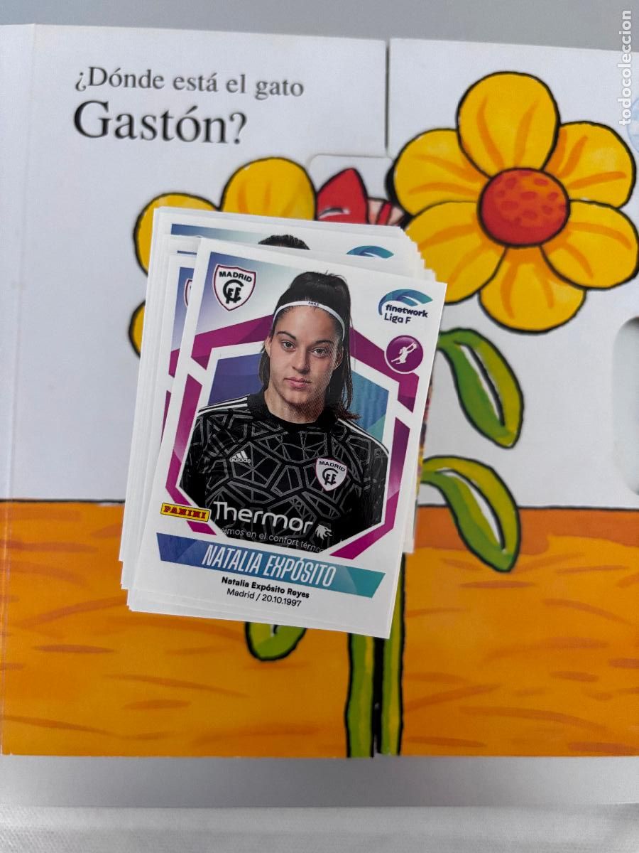 Football Stickers: 205 NATALIA EXPOSITO MADRID FCC LIGA F FEMENINA 2022 2023 22 23 SIN PEGAR COMO NUEVO - LIGA F 22 23