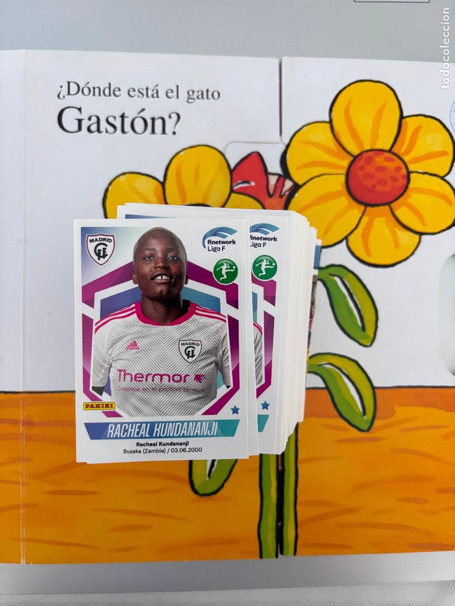 Football Stickers: 217 RACHEAL HUNDANANJI MADRID FCC LIGA F FEMENINA 2022 2023 22 23 SIN PEGAR COMO NUEVO - LIGA F 22 2