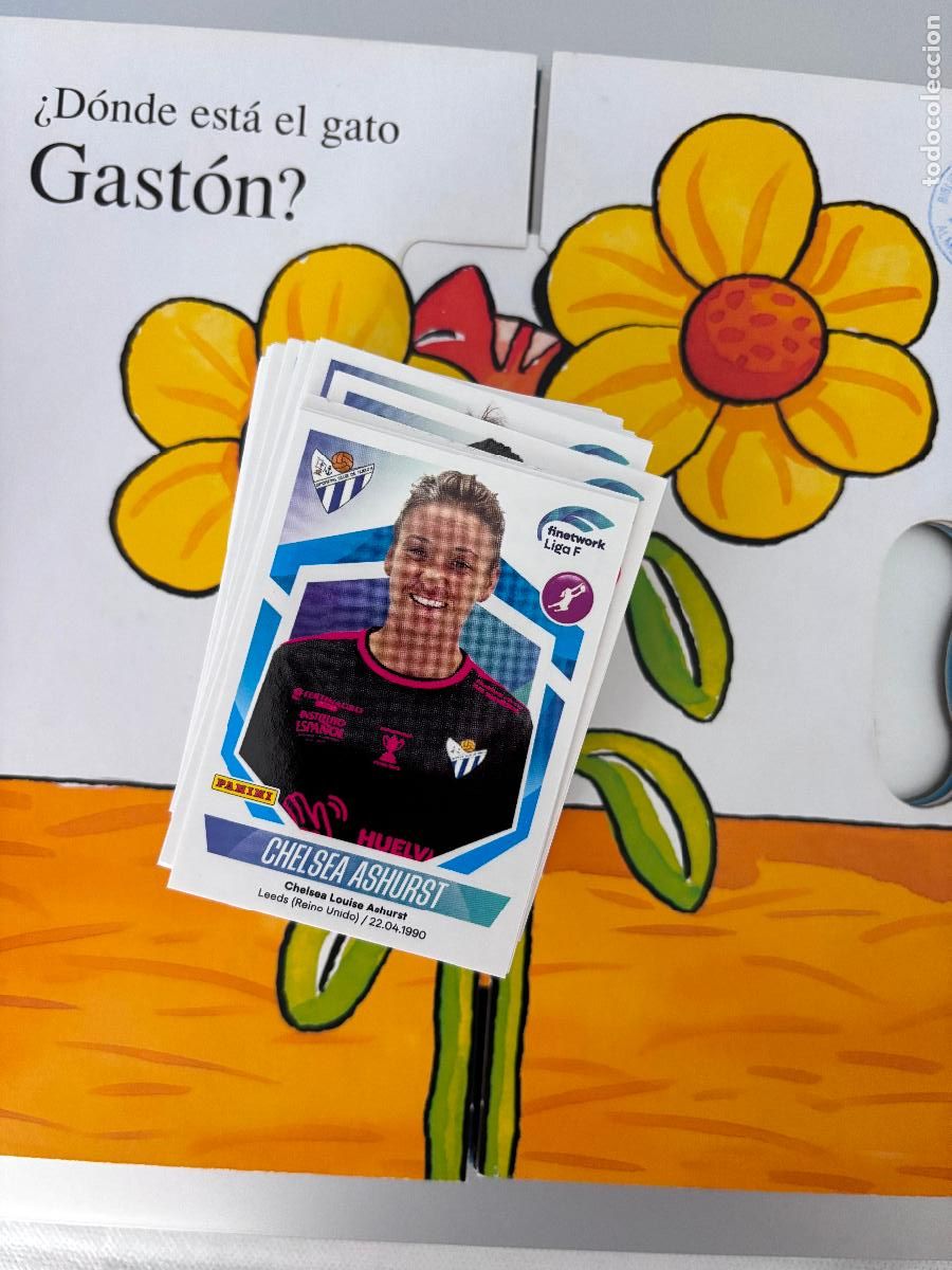 Football Stickers: 273 CHELSEA ASHURST SPORTING DE HUELVA LIGA F FEMENINA 2022 2023 22 23 SIN PEGAR COMO NUEVO - LIGA F