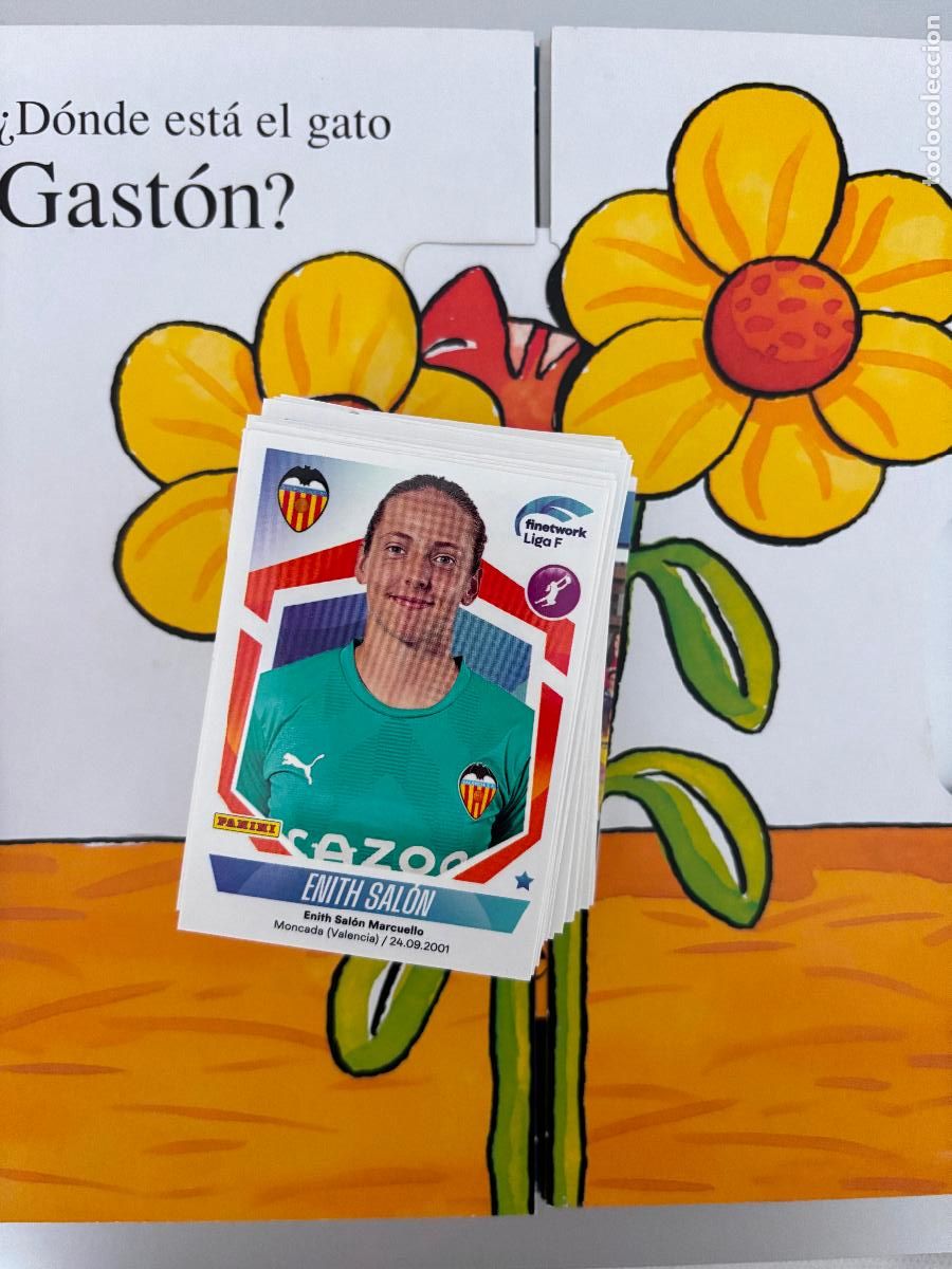 Football Stickers: 289 ENITH SALON VALENCIA LIGA F FEMENINA 2022 2023 22 23 SIN PEGAR COMO NUEVO - LIGA F 22 23