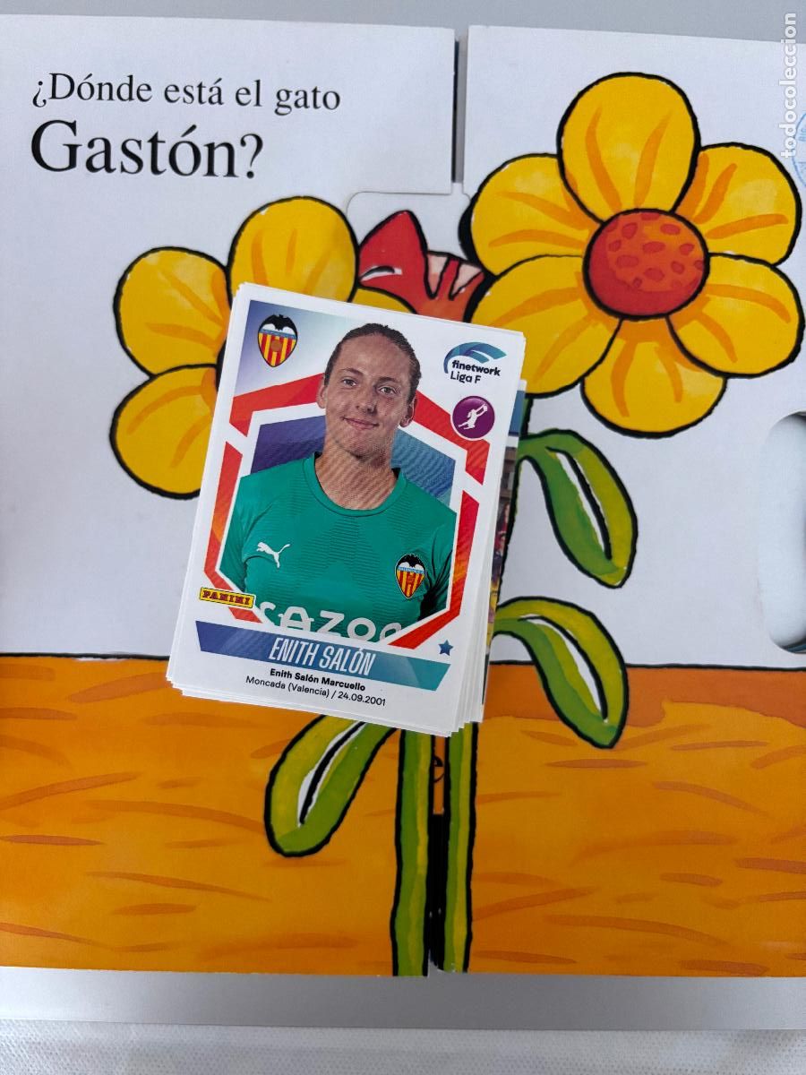 Cromos de f&uacute;tbol: 289 ENITH SALON VALENCIA LIGA F FEMENINA 2022 2023 22 23 SIN PEGAR COMO NUEVO - LIGA F 22 23