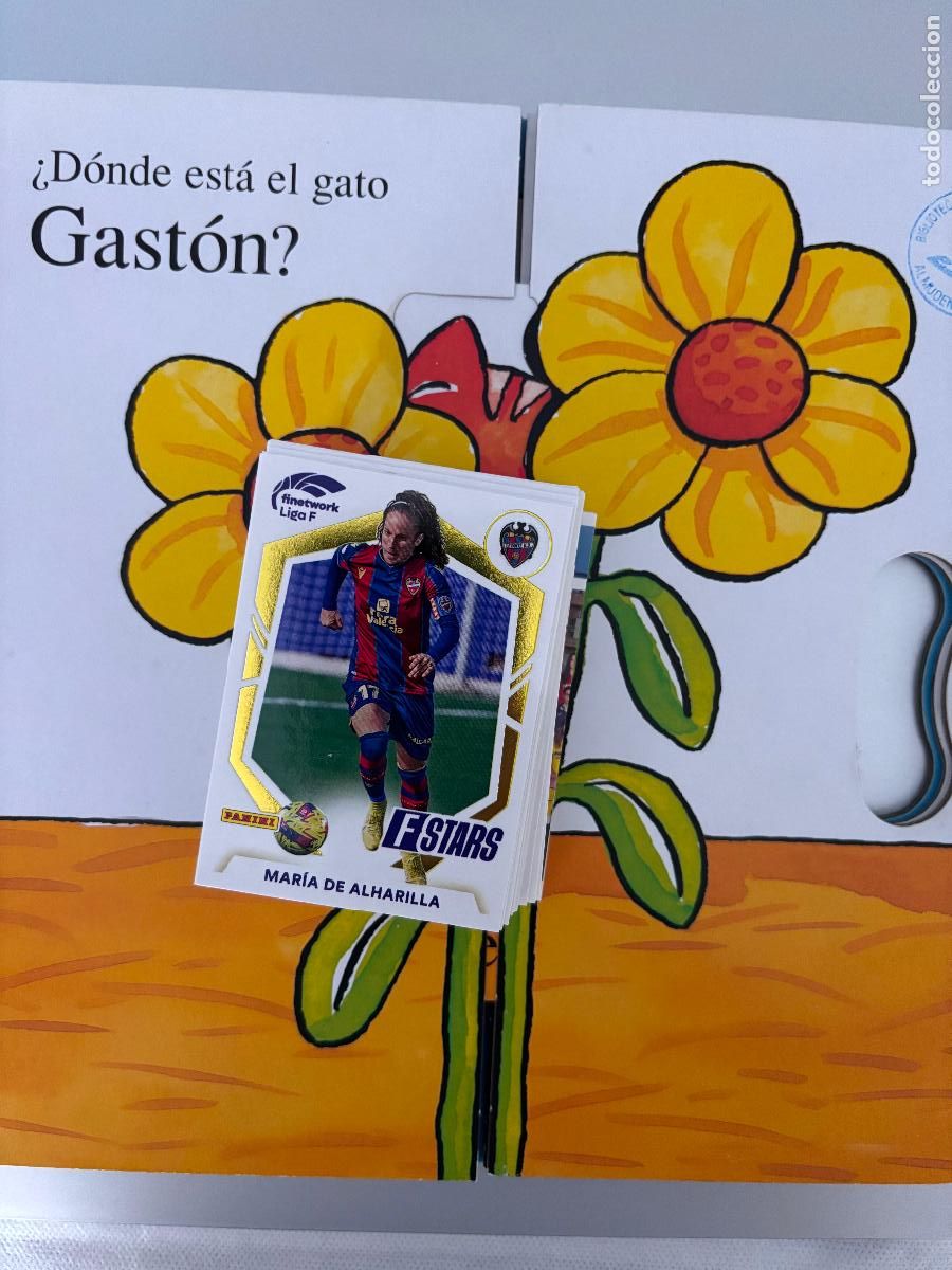 Football Stickers: 344 F STARS MARIA DE ALHARILLA LEVANTE LIGA F FEMENINA 2022 2023 22 23 SIN PEGAR COMO NUEVO - LIGA F
