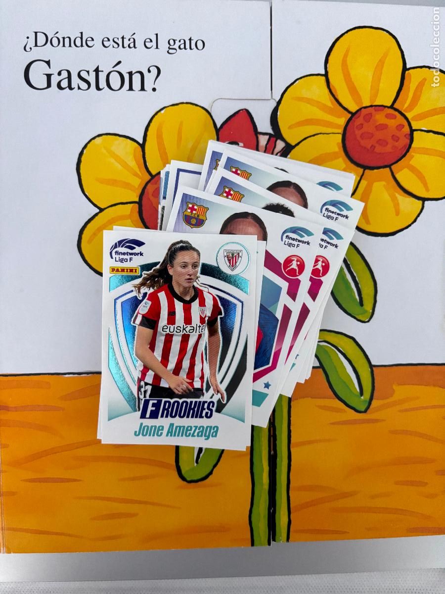 Cromos de Futebol: 363 F ROOKIES JONE AMEZAGA ATHLETIC LIGA F FEMENINA 2022 2023 22 23 SIN PEGAR COMO NUEVO - LIGA F 22