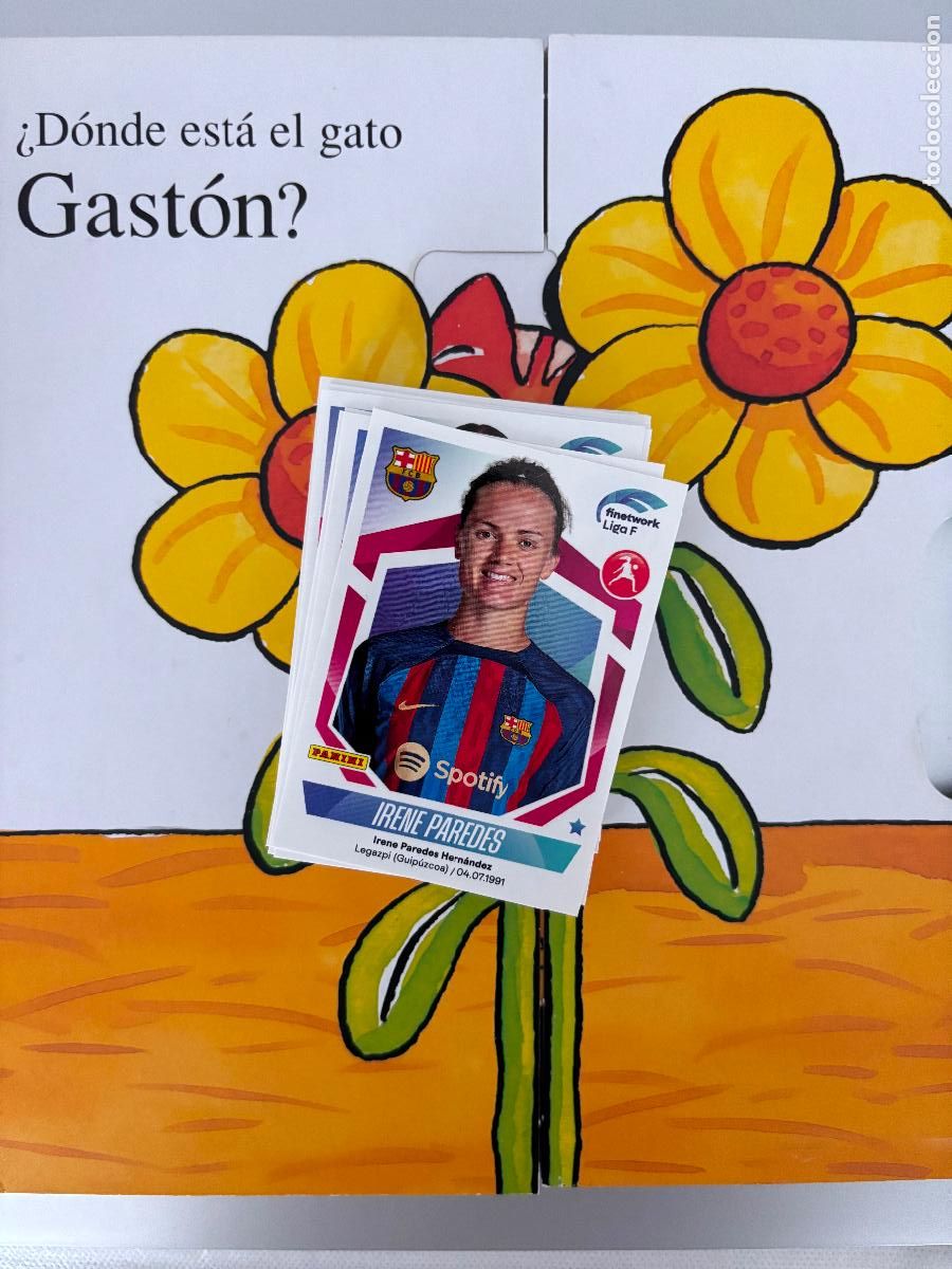 Figurine di Calcio: 122 IRENE PAREDES BARCELONA LIGA F FEMENINA 2022 2023 22 23 SIN PEGAR COMO NUEVO - LIGA F 22 23