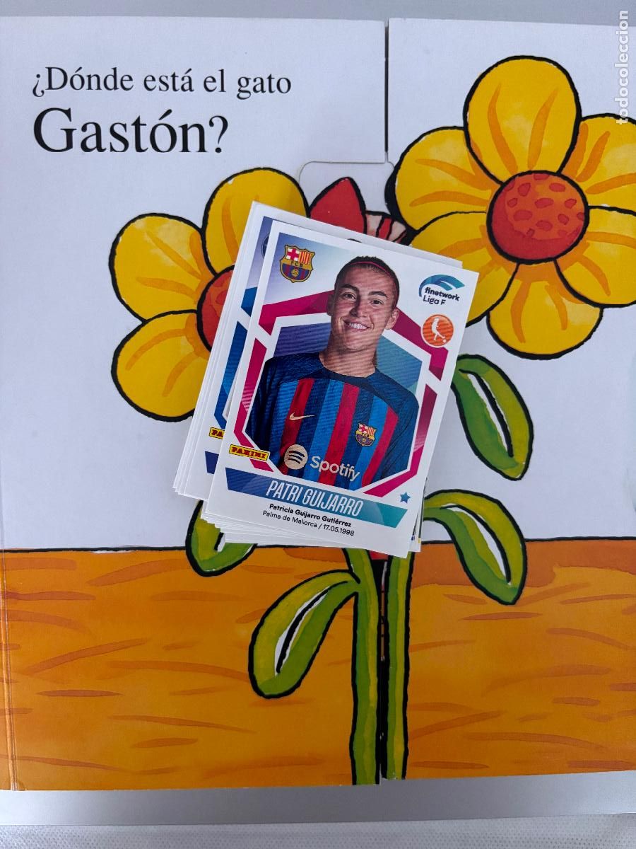 Football Stickers: 126 PATRI GUIJARRO BARCELONA LIGA F FEMENINA 2022 2023 22 23 SIN PEGAR COMO NUEVO - LIGA F 22 23