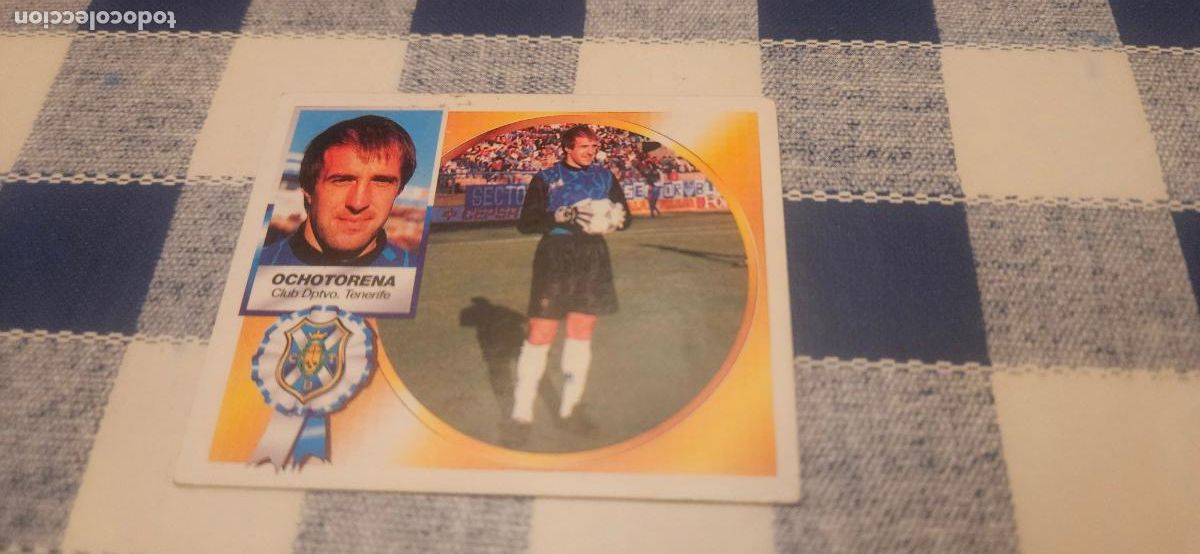 Cromos de f&uacute;tbol: ochotorena tenerife este 1994 1995 94 95 sin pegar