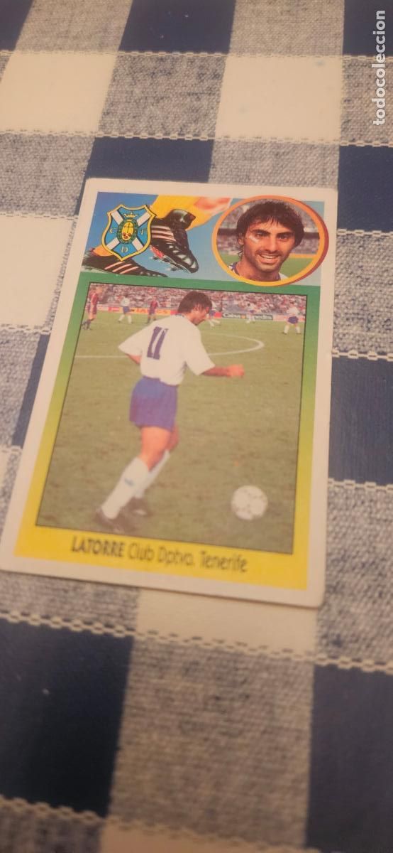 Cartes &agrave; collectionner de Football: latorre tenerife este 1993 1994 93 94 sin pegar