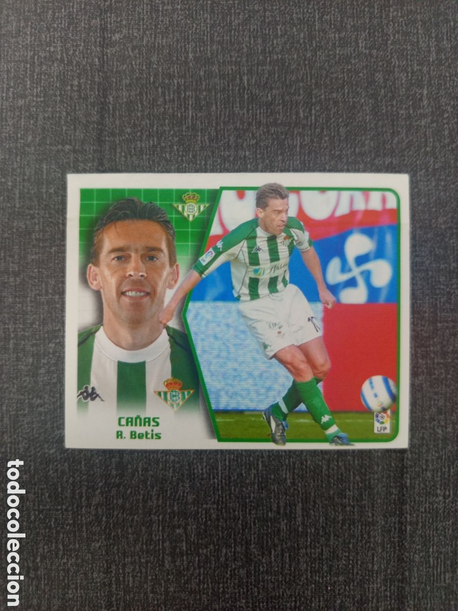 Cromos de F&uacute;tbol: ❇️ CROMO STICKER CA&Ntilde;AS BETIS 05 06 2005 2006 ESTE PANINI DESPEGADO POR ARRIBA ❇️
