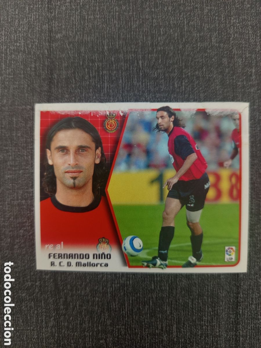 Cromos de F&uacute;tbol: ❇️ CROMO STICKER ⚽ FERNANDO NI&Ntilde;O MALLORCA 05 06 2005 2006 ESTE PANINI DESPEGADO POR ARRIBA ❇️