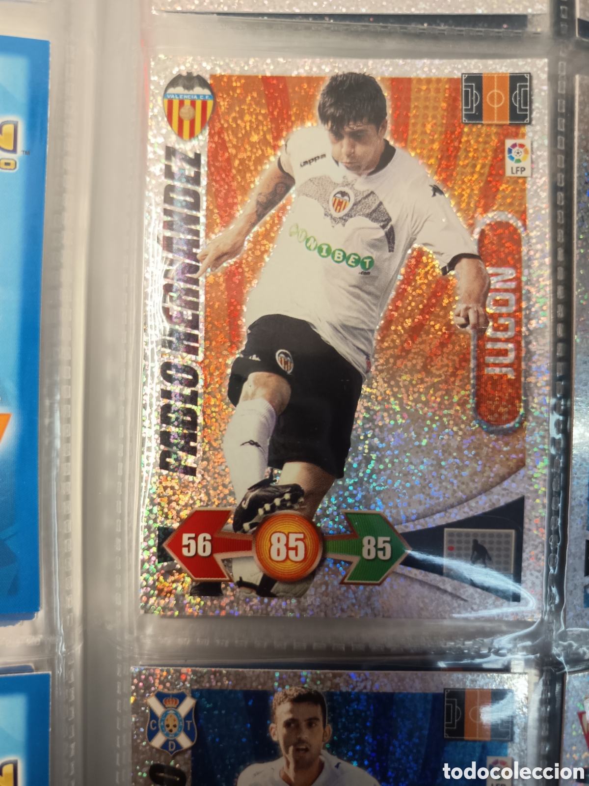 Fu&szlig;ball-Sticker: ADRENALYN 2009 2010 JUGON PABLO HERNANDEZ