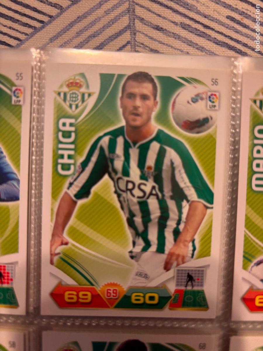 Fu&szlig;ball-Sticker: 56 CHICA BETIS ADRENALYN XL 2011 2012 11 12 CROMO CARD PANINI SIN PEGAR - ADRENALYN