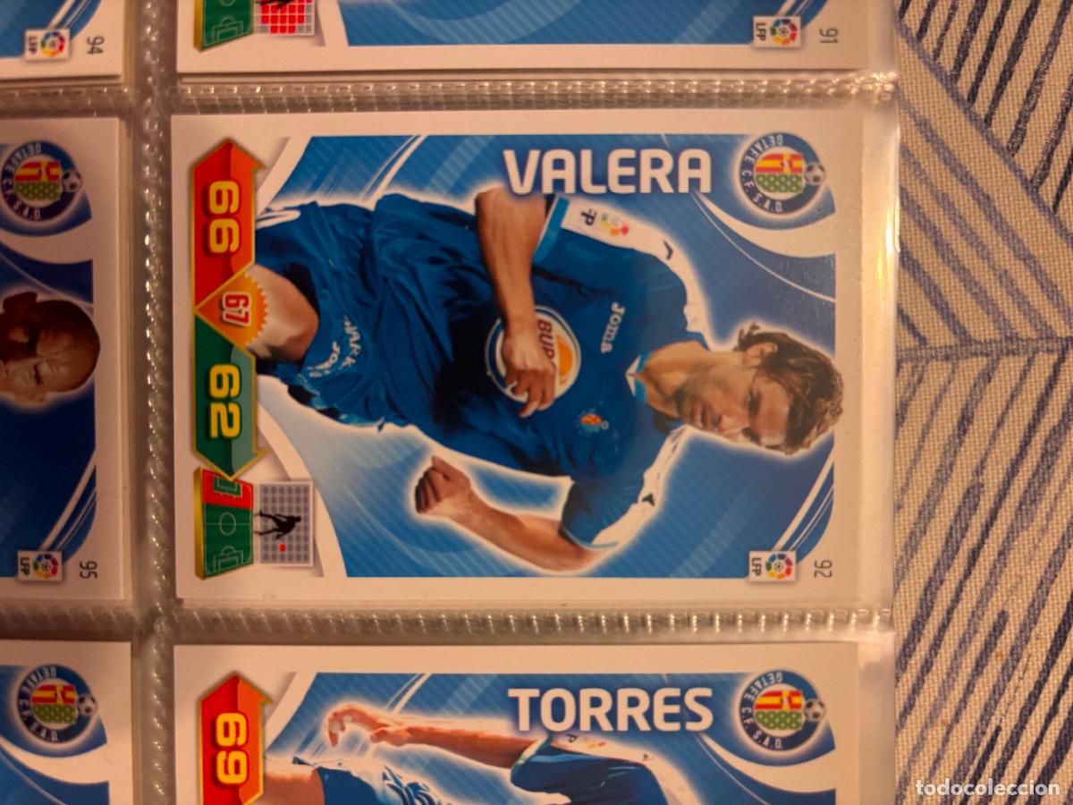 Cromos de f&uacute;tbol: 92 VALERA GETAFE ADRENALYN XL 2011 2012 11 12 CROMO CARD PANINI SIN PEGAR - ADRENALYN