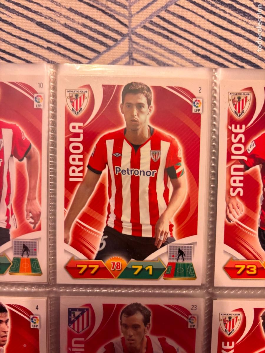 Fu&szlig;ball-Sticker: 2 IRAOLA ATHLETIC ADRENALYN XL 2011 2012 11 12 CROMO CARD PANINI SIN PEGAR - ADRENALYN