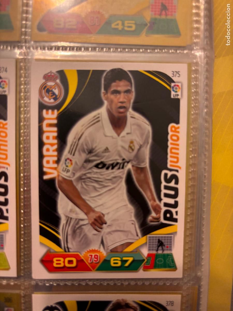 Football Stickers: 375 VARANE REAL MADRID ADRENALYN XL 2011 2012 11 12 CROMO CARD PANINI SIN PEGAR PLUS JUNIOR - ADRENA