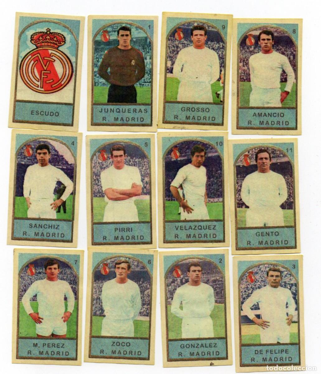 Cromos de f&uacute;tbol: REAL MADRID 1968, DE TURRONES SILVENT. - Foto 1