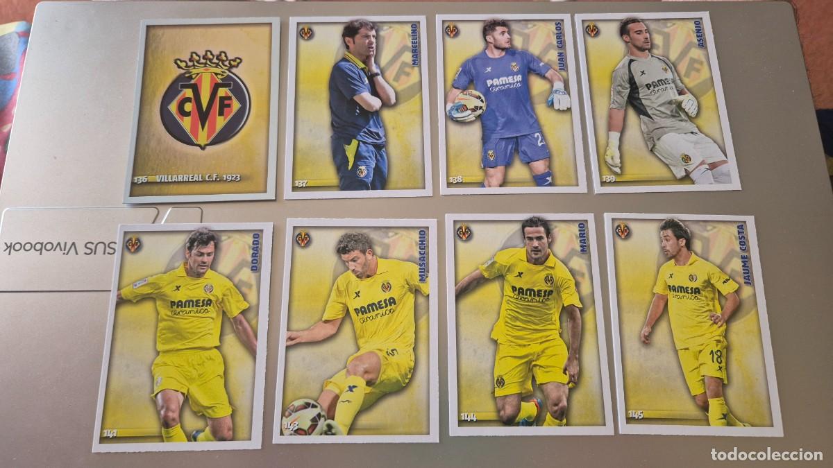 Fu&szlig;ball-Sticker: LOTE MUNDICROMO 2014 2015. EQUIPO VILLARREAL. SON 16 CROMOS SIN REPETIR
