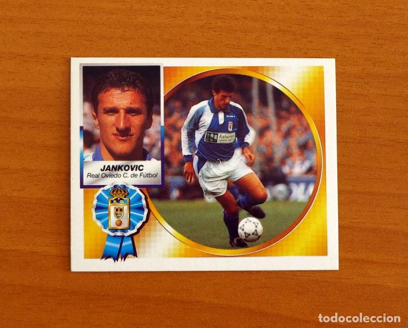 Fu&szlig;ball-Sticker: Real Oviedo - Jankovic - Ediciones Este Liga 1994-1995, 94-95 - Nunca pegado