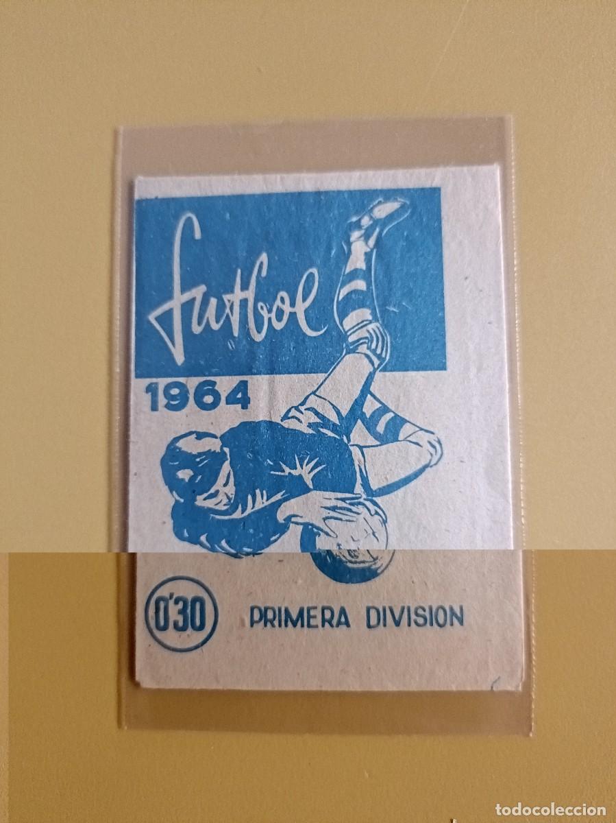 Cromos de F&uacute;tbol: sobre sin abrir, futbol 1964
