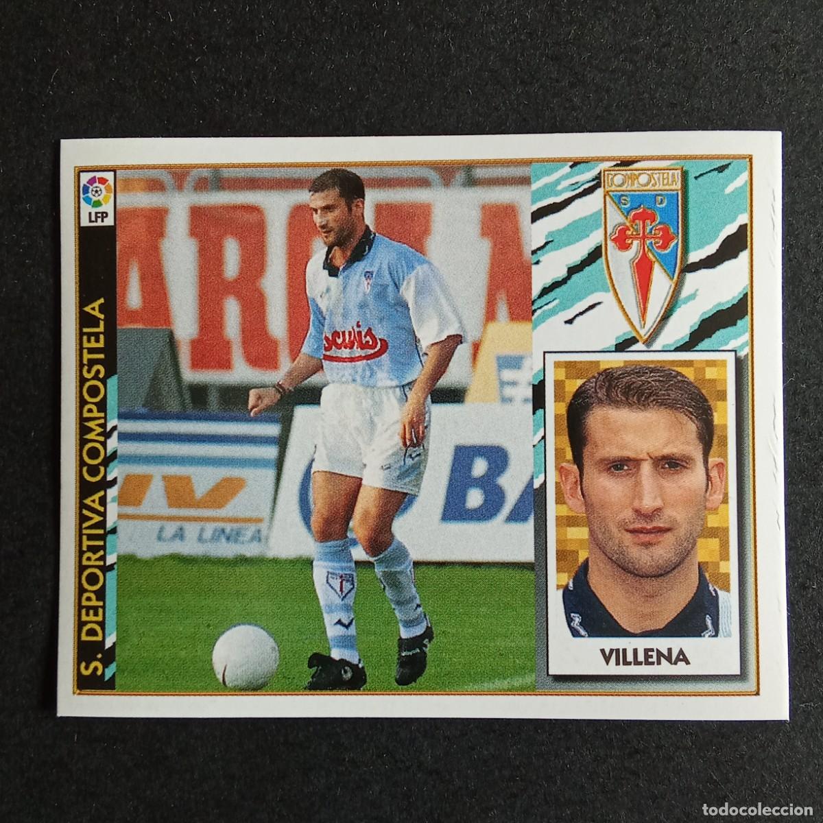 Cromos de F&uacute;tbol: CROMO LIGA 1997 1998 97 98 EDICIONES ESTE VILLENA COMPOSTELA NUNCA PEGADO