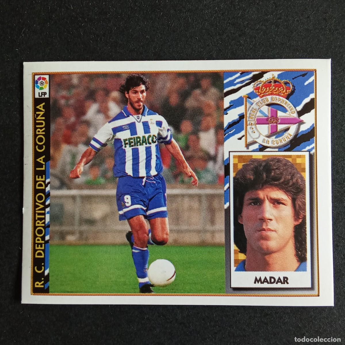 Cromos de f&uacute;tbol: CROMO LIGA 1997 1998 97 98 EDICIONES ESTE MADAR DEPORTIVO CORU&Ntilde;A NUNCA PEGADO