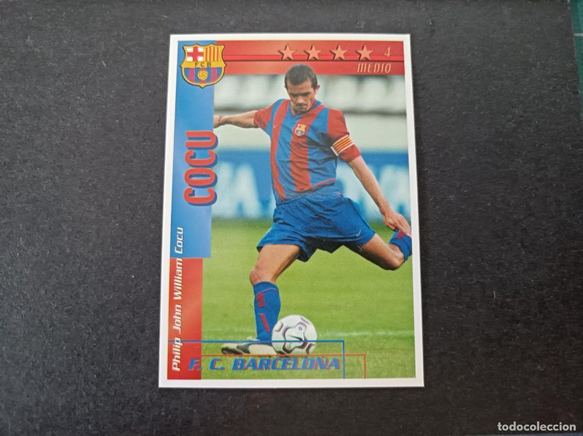 Fu&szlig;ball-Sticker: Cocu. F. C. Barcelona. Liga 2002-2003. Futbol Match Total. Magic Box Int