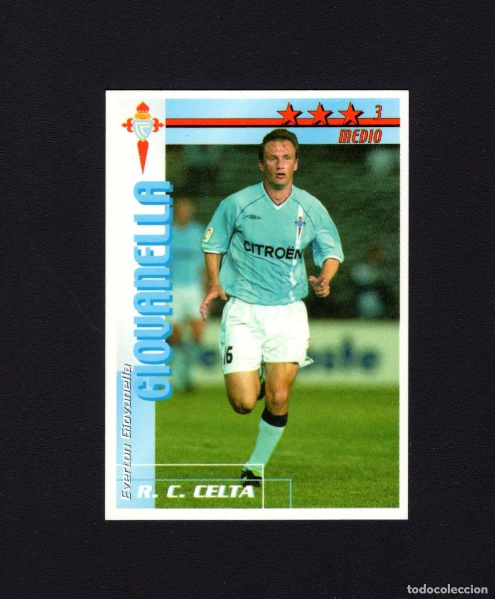 Fu&szlig;ball-Sticker: Giovanella. R.C. Celta. Liga 2002-2003. Futbol Match Total. Magic Box Int.