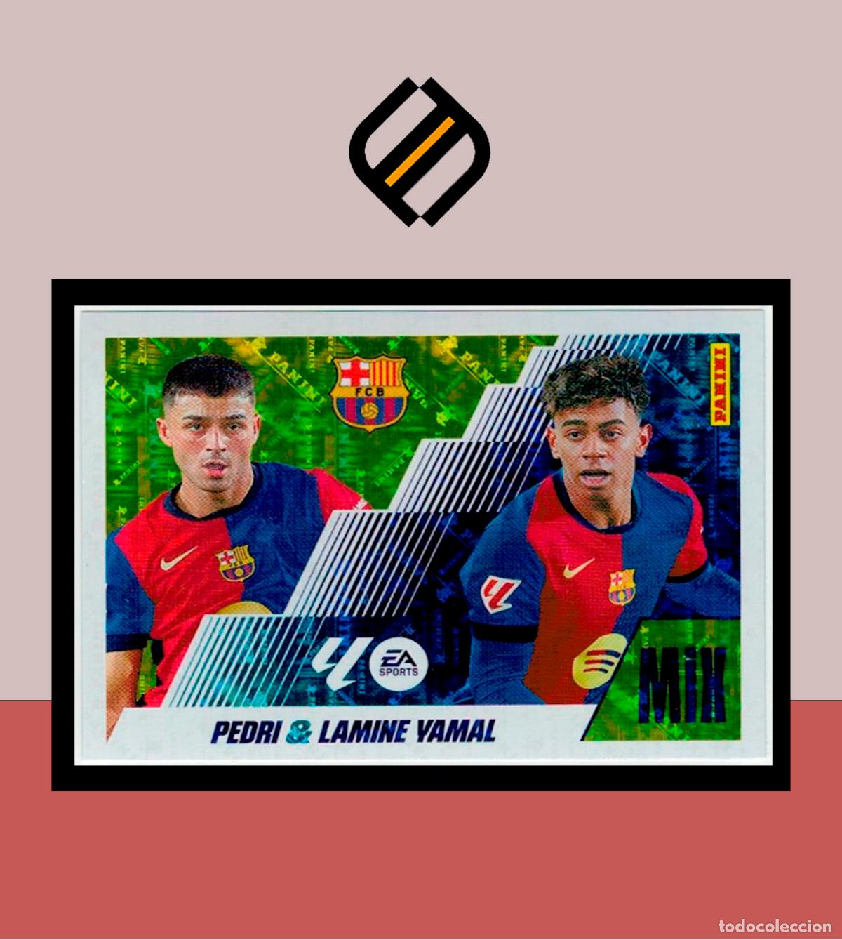 Cromos de F&uacute;tbol: LIGA ESTE 2025 2026 25 26 PANINI N&ordm; 20 PEDRI LAMINE YAMAL BARCELONA BAR&Ccedil;A FC MIX STICKER COLECCI&Oacute;N
