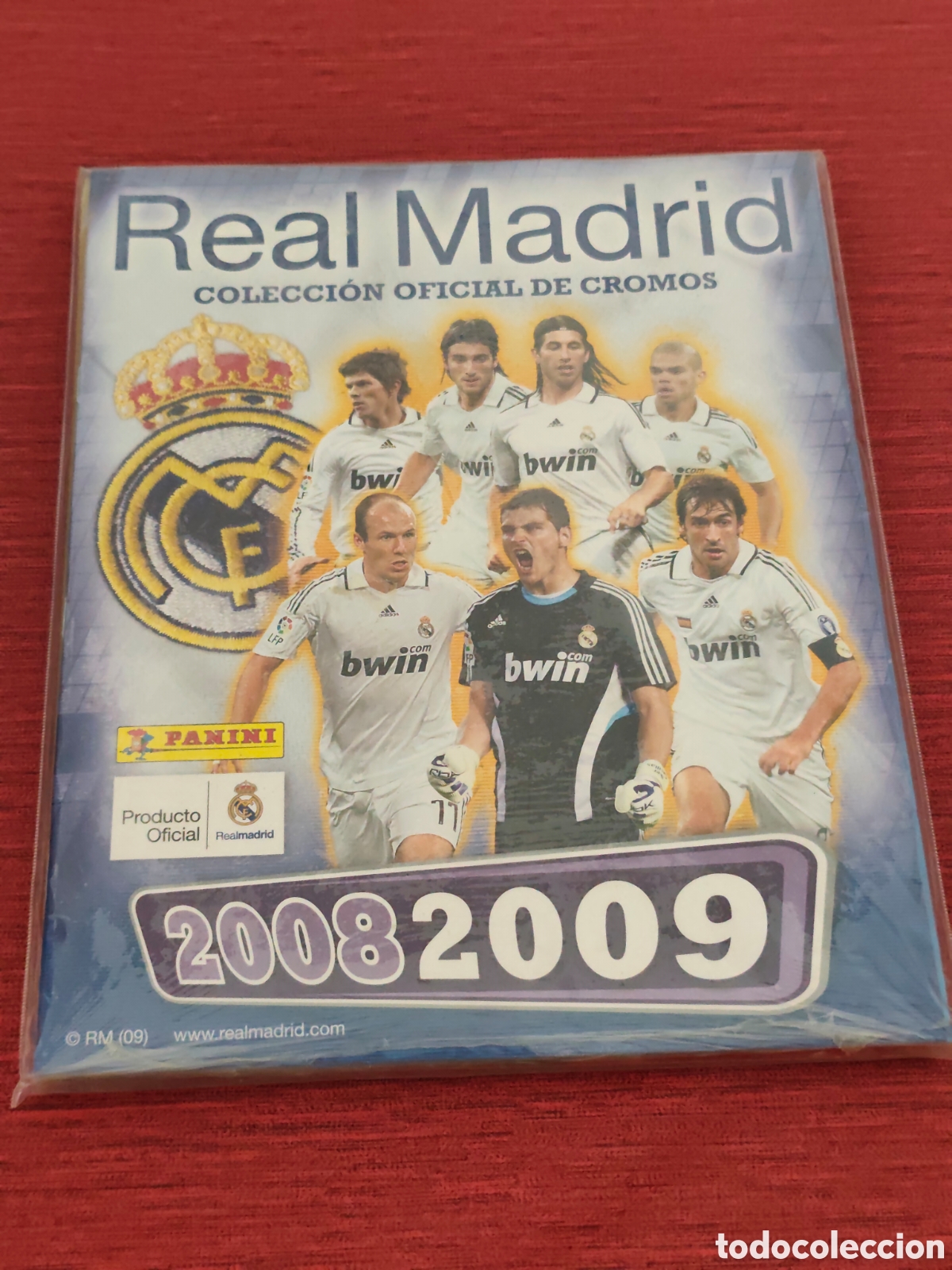 Cromos de F&uacute;tbol: COLECCION COMPLETA OFICIAL REAL MADRID 2008 2009 PANINI #1