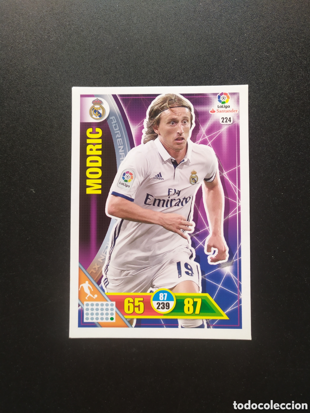 Cromos de F&uacute;tbol: Adrenalyn 2016 2017 16 17 panini Modric n&deg; 224 Real Madrid
