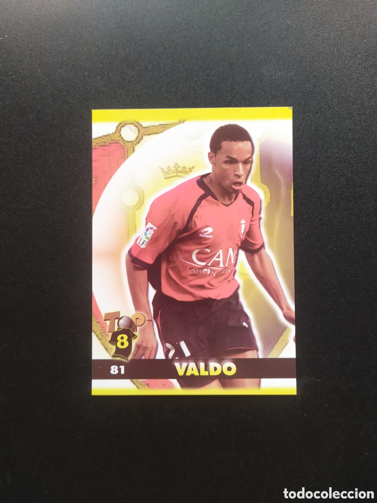 Cromos de f&uacute;tbol: Mundicromo top 2004 2005 04 05 Valdo mate n&deg; 81 Osasuna