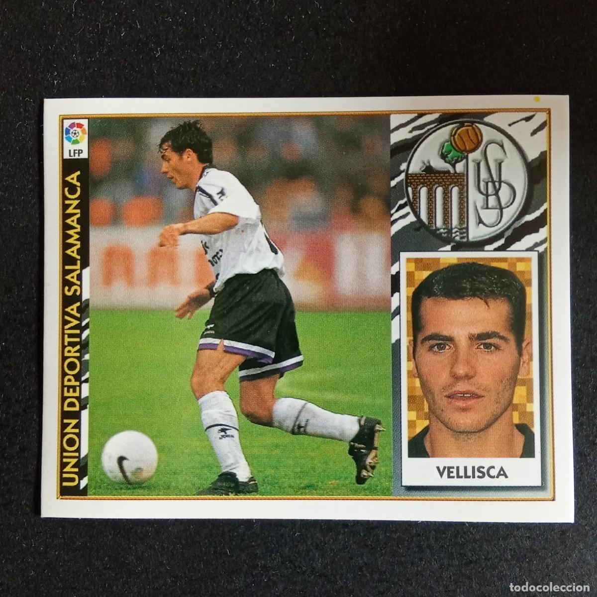 Cromos de F&uacute;tbol: CROMO LIGA 1997 1998 97 98 EDICIONES ESTE VELLISCA SALAMANCA NUNCA PEGADO