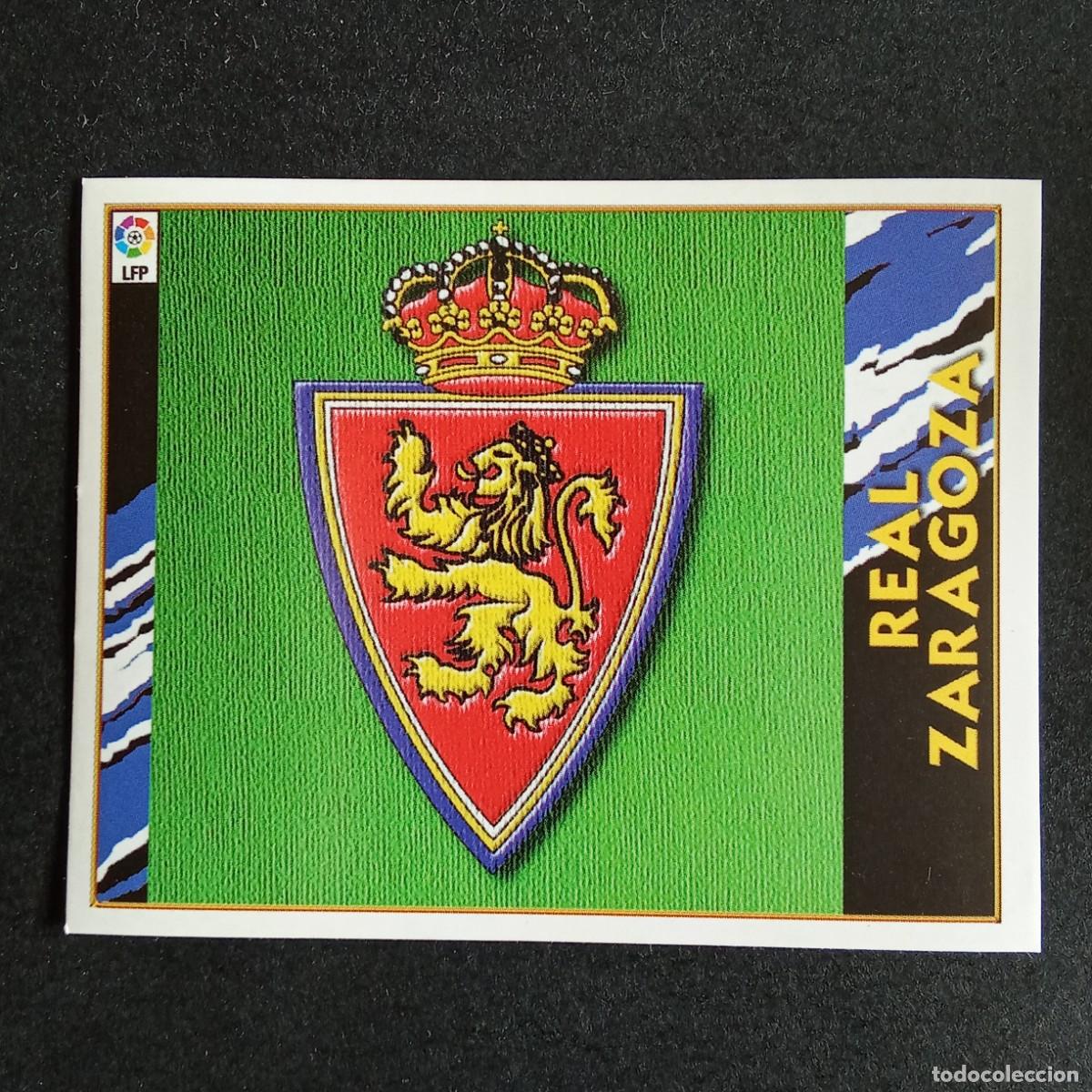 Cromos de F&uacute;tbol: CROMO LIGA 1997 1998 97 98 EDICIONES ESTE ESCUDO ZARAGOZA NUNCA PEGADO