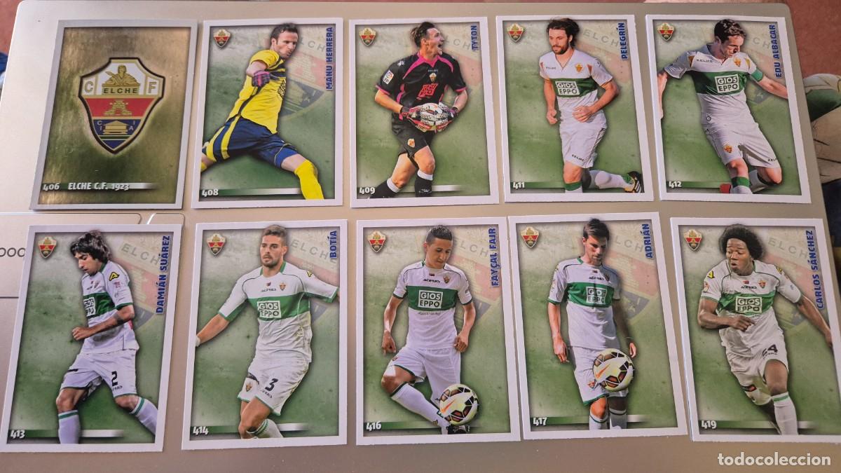 Cromos de Futebol: LOTE MUNDICROMO 2014 2015. EQUIPO ELCHE. SON 19 CROMOS SIN REPETIR