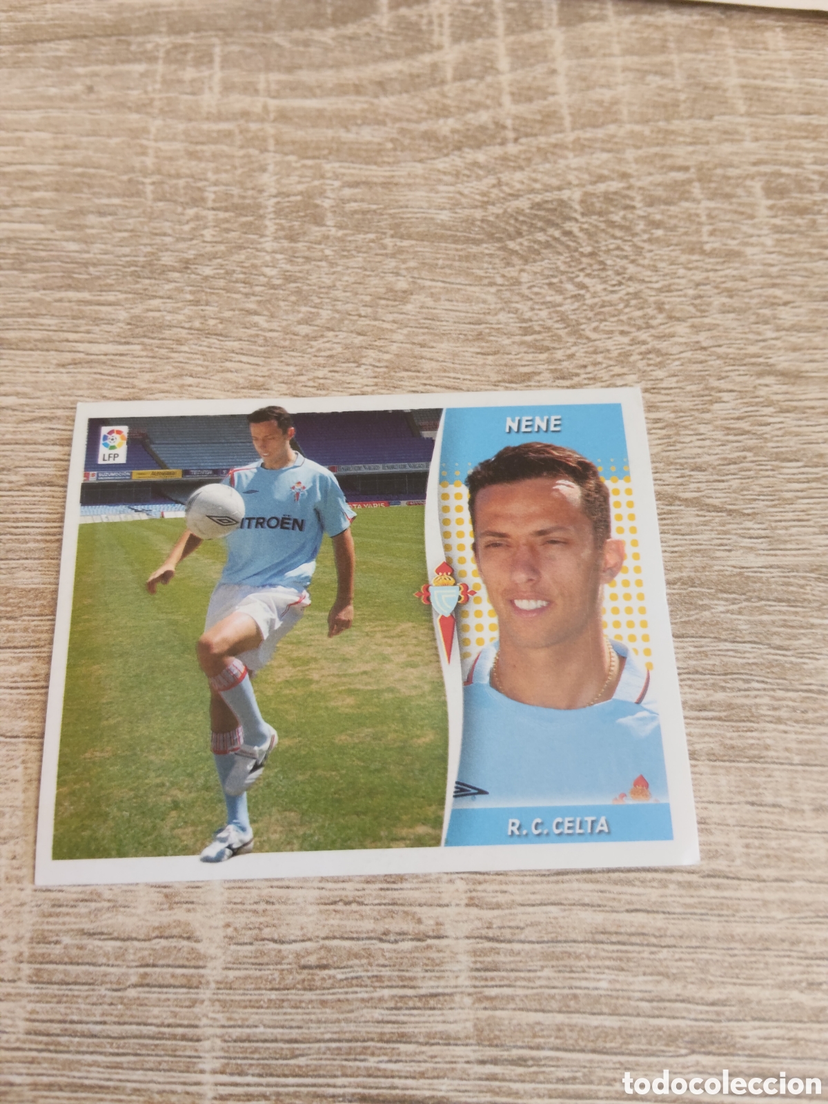 Cromos de F&uacute;tbol: Nen&eacute; Celta de Vigo fichaje 23 liga 3006 2007 06 07 ediciones este