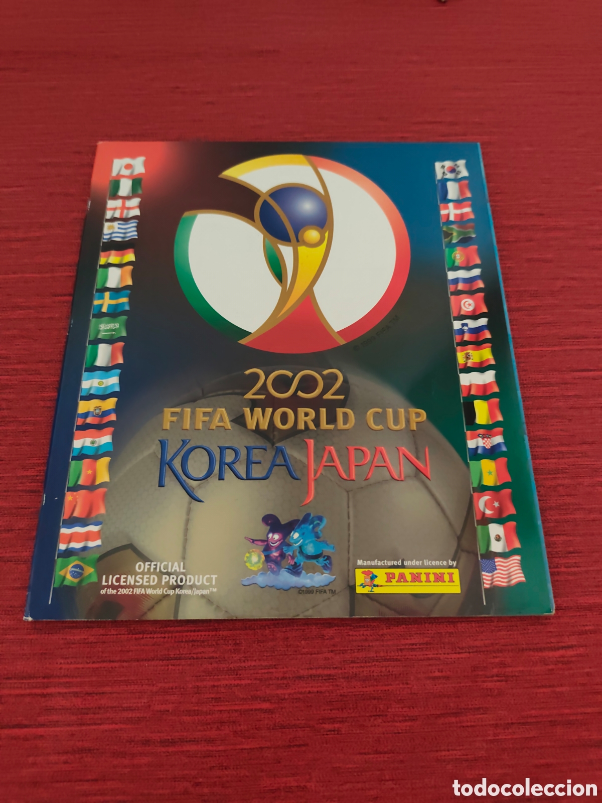 Cromos de Futebol: &Aacute;LBUM VAC&Iacute;O PLANCHA KOREA JAPAN 2002 #2