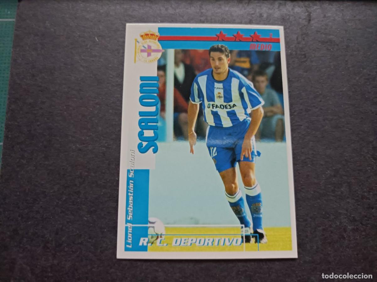 Figurine di Calcio: Scaloni. R. C. Deportivo. Liga 2002-2003. Futbol Match Total. Magic Box Int.