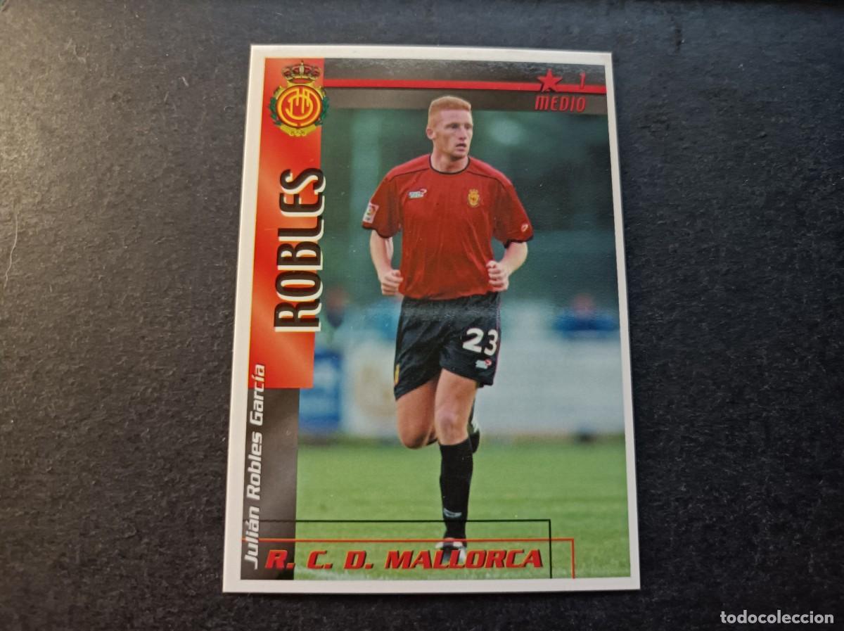 Cromos de F&uacute;tbol: Robles. R.C.D. Mallorca. Liga 2002-2003. Futbol Match Total. Magic Box Int.