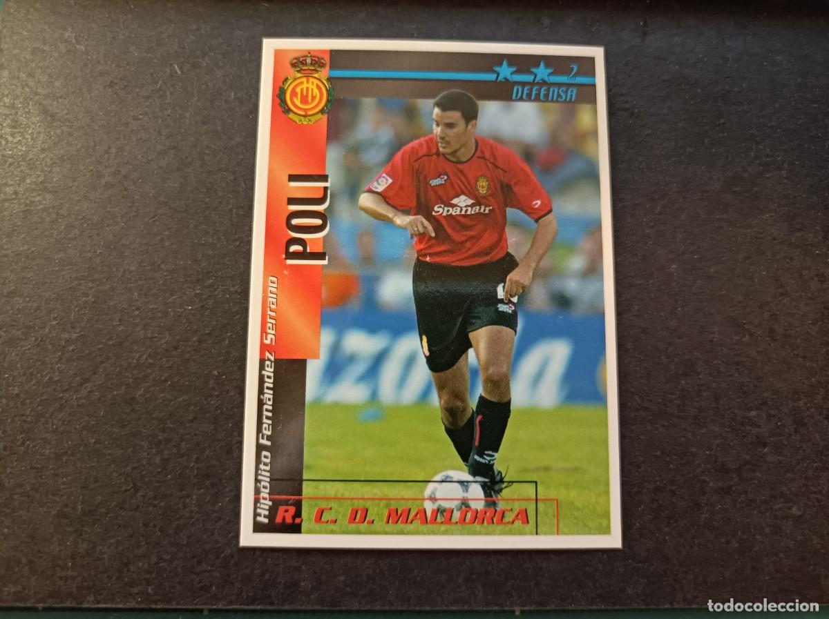 Fu&szlig;ball-Sticker: Poli. R.C.D. Mallorca. Liga 2002-2003. Futbol Match Total. Magic Box Int.