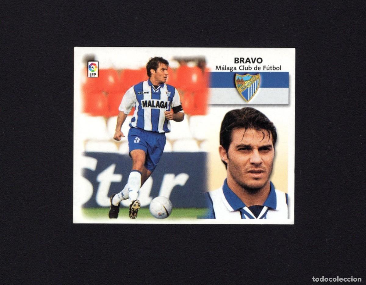Figurine di Calcio: Cromo liga 1999-2000. Este. M&aacute;laga Club de futbol Bravo.
