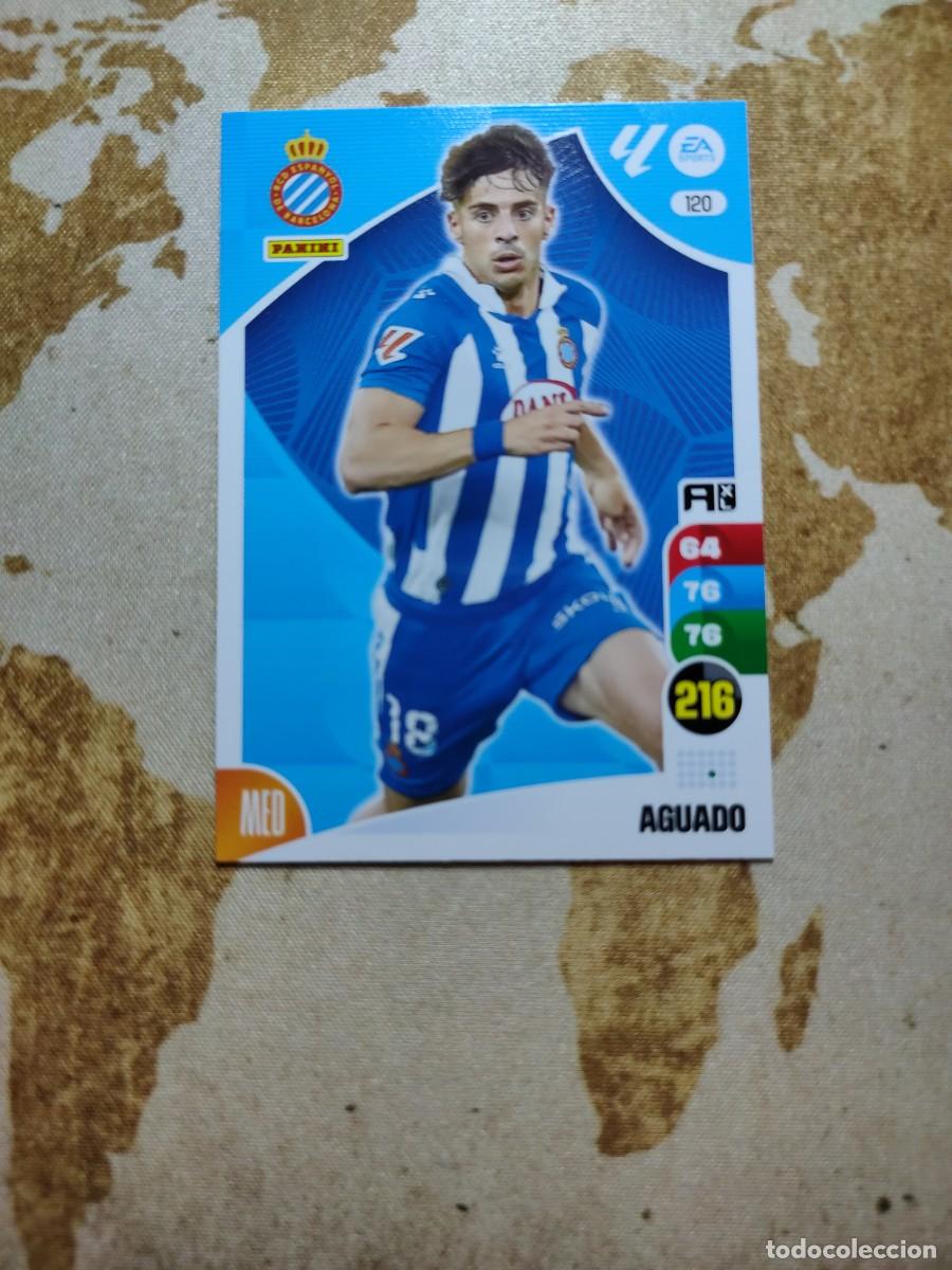 Cromos de F&uacute;tbol: Adrenalyn XL Espanyol 120 AGUADO 2024-25