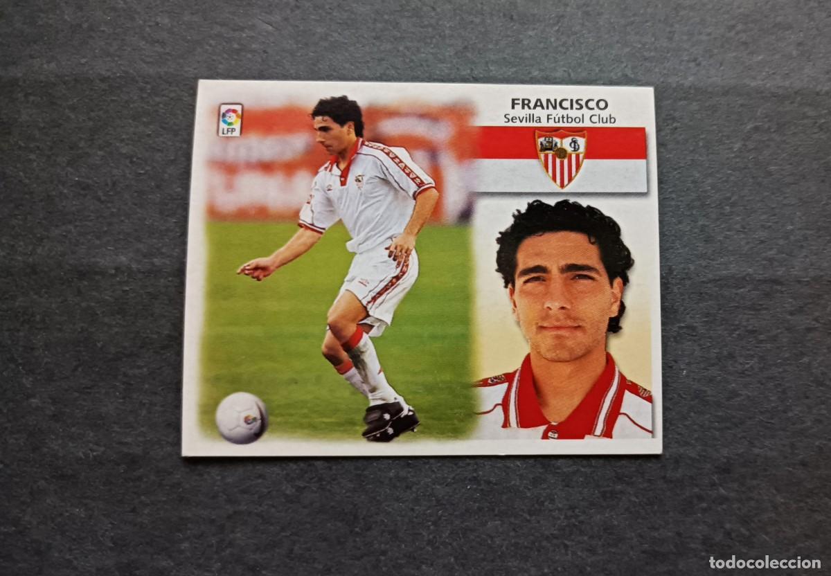 Football Stickers: Liga 1999-2000. Colecciones Este. Francisco. Sevilla Futbol Club. Nunca pegado.